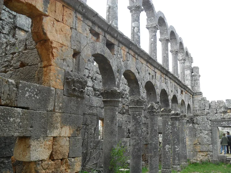 Kostel Cambazlı – byzantská bazilika z 5. století v Silifke