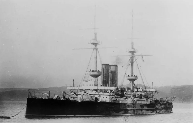 Schlachtschiff „Ocean“ (HMS Ocean): Untergang bei den Dardanellen, 1915