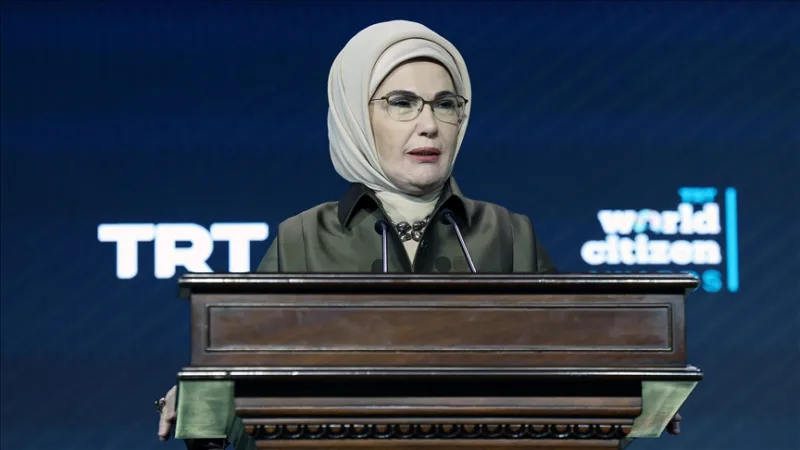 Emine Erdoğan: La douleur de Gaza disparaît dans l'univers du 