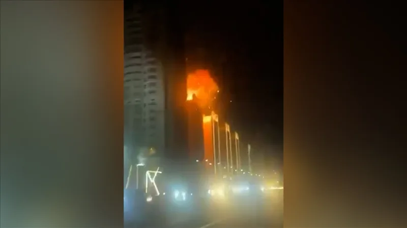 V iráckém městě Erbil došlo k několika útokům sebevražedných dronů