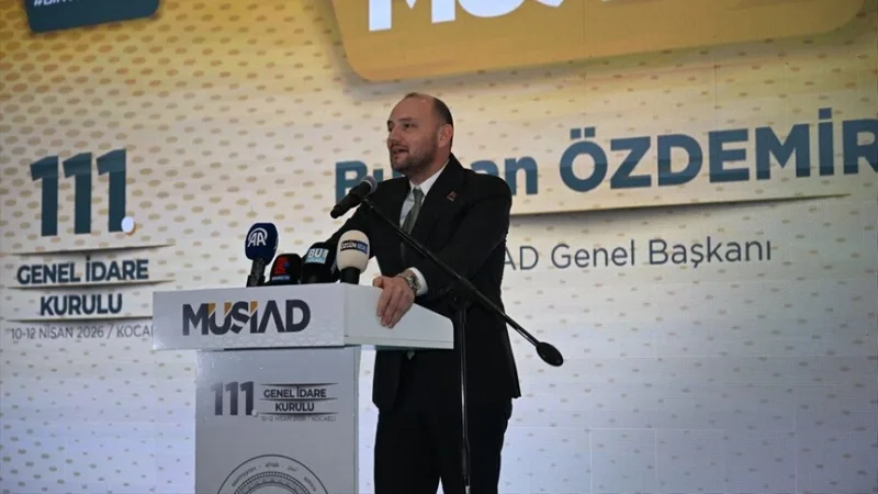 MÜSİAD-Präsident Özdemir: Es war nicht einfach, unser Land als sicheren Hafen darzustellen, während überall um uns herum ein Feuerring wütete