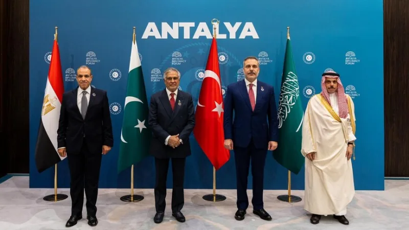 Minister Fidan war Gastgeber des 3. Treffens der Außenminister der Türkei, Ägyptens, Pakistans und Saudi-Arabiens