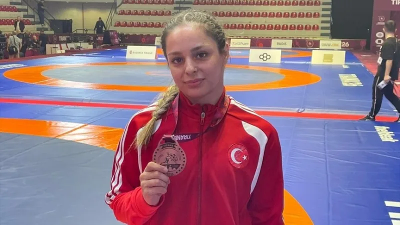 Maajoukkuepainija Tuba Demir sijoittui kolmanneksi Euroopan mestaruuskilpailuissa