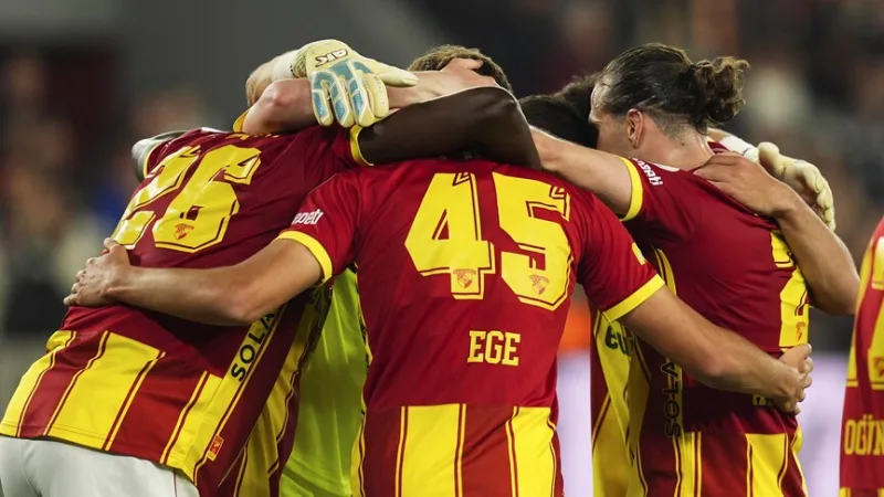 Naděje klubu Göztepe, který se soustředí na poslední dva zápasy v Konferenční lize UEFA: Trabzonspor